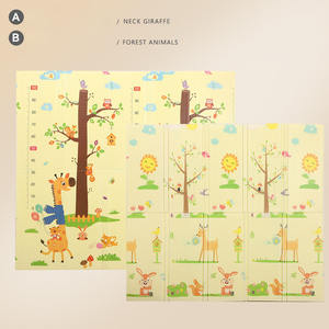 FiveStar no tóxico XPE niños Mat <span class=keywords><strong>plegable</strong></span> bebé juego Mat impermeable <span class=keywords><strong>plegable</strong></span> bebé gatear juego Mat dibujos animados espuma chico juego <span class=keywords><strong>alfombra</strong></span> - Product Image 6
