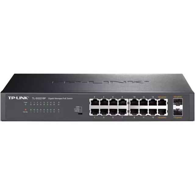 TP-LINK TL-SG2428P JetStream 28-port Gigabit Smart Switch with 24-port PoE+ Large Business Office Enterprise Switch