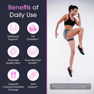 Synkonda OEM Natural 60 Capsules 5 Types Collagène Boost Métabolisme Produits de Beauté Complément Alimentaire pour <span class=keywords><strong>Cheveux</strong></span> <span class=keywords><strong>et</strong></span> Peau - Product Image 3