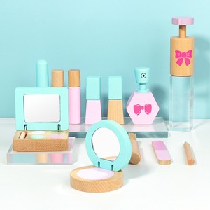 Set di Trucchi in Legno per Bambine <span class=keywords><strong>Sunshine</strong></span> <span class=keywords><strong>Girl</strong></span>, Gioco di Ruolo per Principesse da 0-6 Anni, Giocattoli per Casa delle Bambole, Regalo per Ragazze - Product Image 2