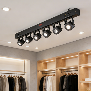 Projecteurs LED 60W blanc chaud pour scène, événements, mariages, halls et bars, avec effet de teinture de scène, fournis directement par l'usine - Product Image 1