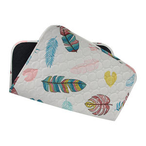 Alfombrilla impermeable para caja de mascotas, lavable y reutilizable, antideslizante, para entrenamiento de perros, almohadilla para orinar, absorbe la orina con patrón de impresión - Product Image 3