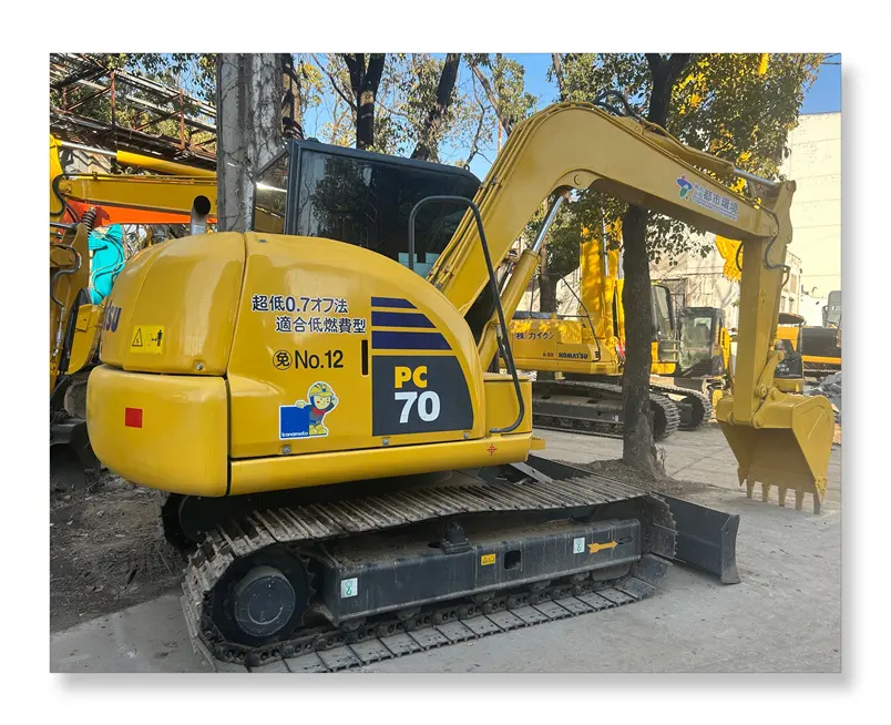 Basso prezzo per la vendita Komatsu PC70-8 escavatore usato 2022 7 ton Giappone originale Komatsu PC70 PC 70 8 escavatore Mini scavatore