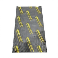 Tapis insonorisant en butyl JUNPAI 120mil 3mm d'épaisseur, 46x80cm, feuille d'isolation acoustique robuste pour voiture, performances extrêmes