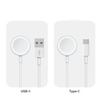 Cable USB-C de Carga Inalámbrica Rápida Magnético Trenzado de Nailon de 1m Personalizado al por Mayor, Repuesto para Apple Watch