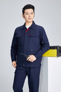 Venta al por mayor de todo el algodón de 2 piezas de trabajo uniforme de todo el algodón de trabajo de todo el Clothes-H1 - Product Image 5