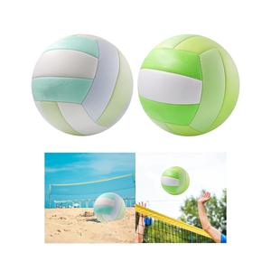 Di alta qualità blu coperta pallavolo Soft Touch PU e PVC palla dimensione 5 per adulti bambini uomini donne spiaggia o uso di intrattenimento - Product Image 5