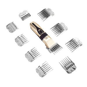 Ensemble de 10 peignes à cheveux réglables en argent pour hommes, usage domestique, métal argenté - Product Image 2