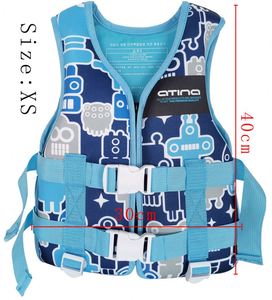 Neoprene EPE trẻ em thoáng khí bơi vest cuộc sống áo khoác cho 20-65 poun trẻ em cuộc sống áo khoác chaleco salvavidas - Product Image 3