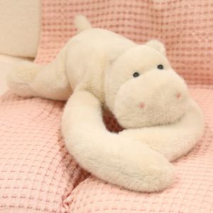 Muñeco de Peluche de León, Elefante y Mapache, Muñecos de Animales para Abrazar al Hombro, Adorno para Sofá, <span class=keywords><strong>Almohada</strong></span> Relajante para Bebés - Product Image 4