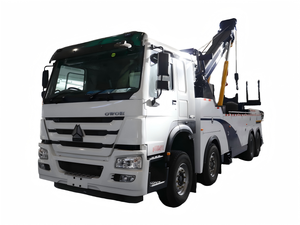 Heavy Duty 40-Ton <strong>Recovery</strong> Truck 380HP 8X4 Diesel Wrecker Tow Truck with 2 Winches 10-Ton <strong>Recovery</strong> Capacity 10-Wheel - Product Image 1
