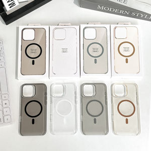 Estuche Rígido Original de Lujo para PC 2025 para <span class=keywords><strong>Samsung</strong></span> <span class=keywords><strong>23</strong></span> 24 Ultra con Soporte Transparente para Carga Inalámbrica, Nuevo Diseño - Product Image 2