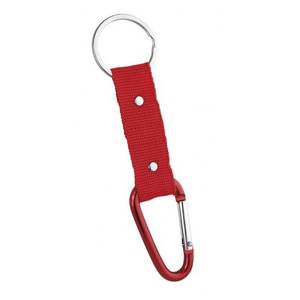 Portachiavi con Moschettone Rosso - Product Image 3
