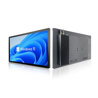 PC à écran tactile tout-en-un industriel IP65 10.1 "-32" écran plat avec boîtier en métal pour le contrôle d'usine MES SOP