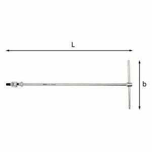 Llave de 273 mm de longitud con mango en T para uso de precisión - Product Image 1