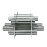 Aimant de trémie de 9 barres pour l'industrie d'injection plastique fréquemment utilisé-aimant de grille, grille magnétique