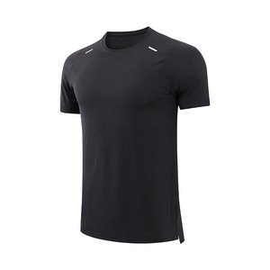 Camisetas Deportivas para Hombre con Logotipo Personalizado, Venta al por Mayor, Camisetas de Poliéster de Secado Rápido para Hombre, Camiseta para Correr de Verano - Product Image 2