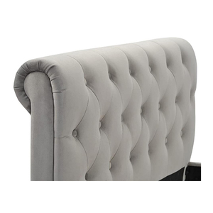 Modern Stylish Sturdy Fabric Living Room Sofa Twin Single Linen Fabric <strong>Day</strong> <strong>Bed</strong> Sofa <strong>Beds</strong> <strong>With</strong> Two <strong>Drawers</strong> - Product Image 4