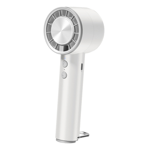 Ventilateur portable léger en ABS, 5 vitesses réglables, rechargeable Type-C 2000 mAh, avec compression de glace pour téléphone - Product Image 1