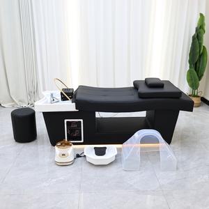 Salón de belleza <span class=keywords><strong>Champú</strong></span> <span class=keywords><strong>para</strong></span> el cabello Cama reclinable LED Bald Spa Thai Head Spa Masajeador <span class=keywords><strong>Champú</strong></span> Cama Precio al por mayor - Product Image 5