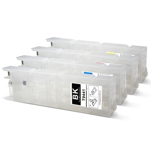 Cartucho de Tinta Recargable Vacío Supercolor de 4 Colores T9441-T9444 para Impresoras EPSON WorkForce Pro WF-C5290 C5790 C5210 C5710 - Product Image 1