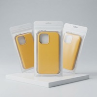 Sacs en plastique blancs semi-transparents jetables en PP avec fermeture à glissière pour l'emballage de bijoux, de vêtements et de coques de téléphone portable