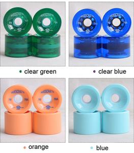 <span class=keywords><strong>Freeride</strong></span> – roues de danse et de glissement personnalisées, roues de Skateboard en polyuréthane de 70mm - Product Image 5