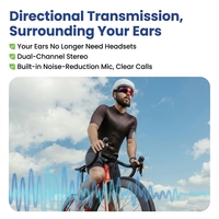 Occhiali Intelligenti con AI, Traduzione in Tempo Reale, Assistente Vocale, Attivazione Touch, Audio Hi-Fi, IPX4, Anti-UV