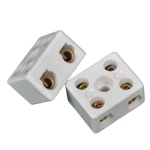 Hot sale ceramic terminal blocks porcelain electrical connectors