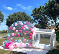 Dôme à bulles populaire de 3m, ballon gonflable, tente de camping pour fête et événements