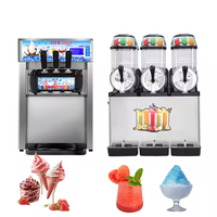 Commerciële ijsmachine, vloermodel, grote capaciteit 20-28-36-48L/u, softijsmachine