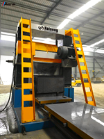 Scie à blocs de granit multi-lames de type portique, machine de découpe de pierre à double pilier