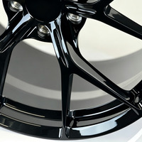 Einteilige 6061-T6 Satin-Schwarz Maßgefertigte Geschmiedete Aluminium-Legierung 18 19 20 21 Zoll 5x114,3 Autofelgen für Tesla Model 3 Y BMW G80 M3