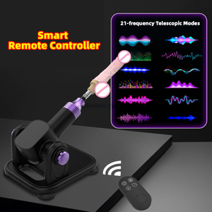 Leistungs starke elektrische weibliche Masturbation <span class=keywords><strong>Dildo</strong></span> vibratoren Schub modus Sexspielzeug für Erwachsene Einstellbare Frauen Sexuelle automatische Maschine - Product Image 2