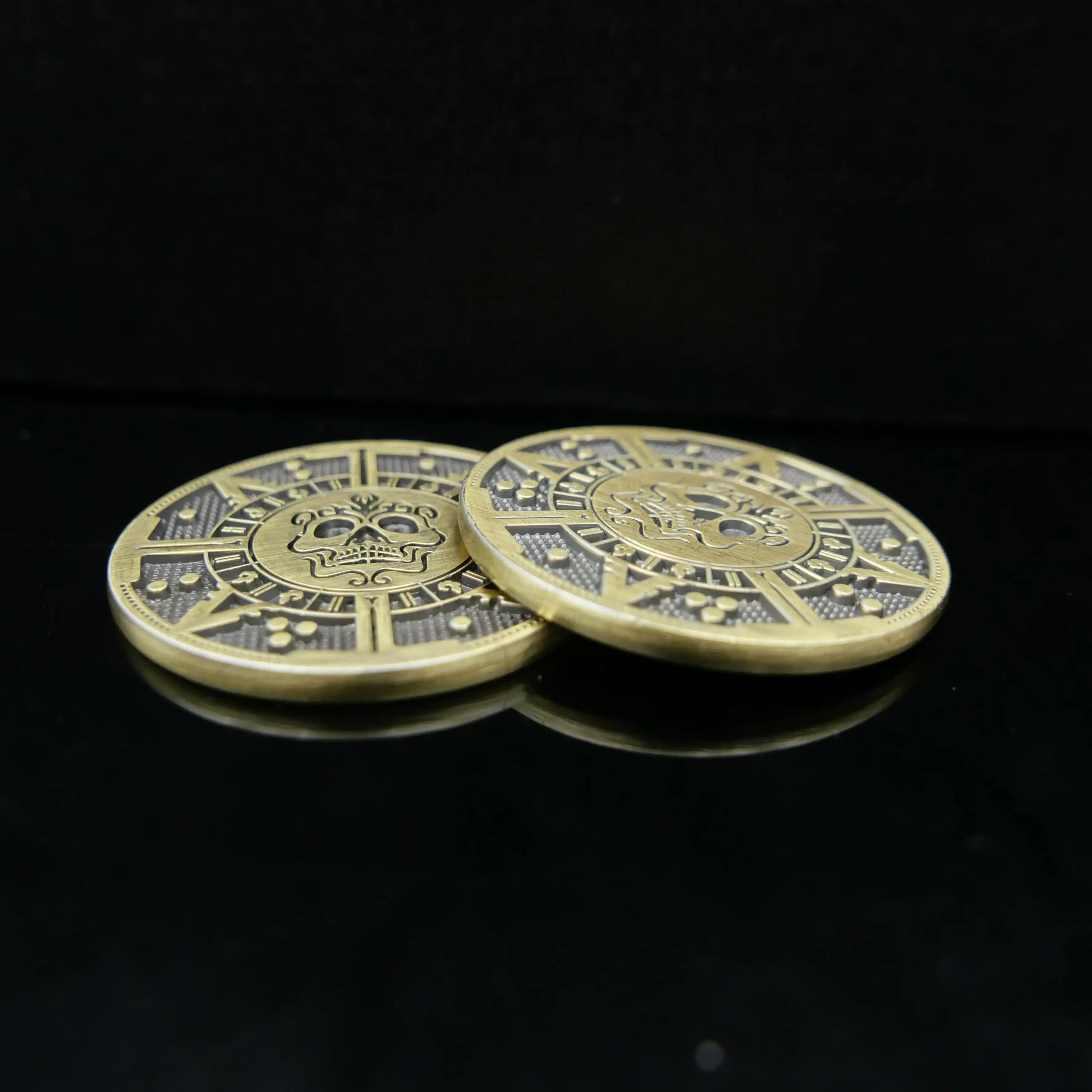 Tùy chỉnh thực hiện 3D Poker chip Las Vegas mạ vàng hợp kim kẽm hợp kim nhôm lưu niệm đồng xu với biểu tượng tùy chỉnh