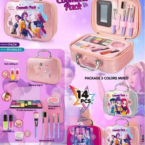 Ensemble de maquillage complet pour enfants K-POP avec trousse de maquillage, cadeau d'anniversaire pour enfant, jouet de beauté, trousse de maquillage pour filles - Product Image 4