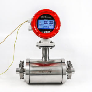 Harga pabrik OEM Cina Digital <span class=keywords><strong>3</strong></span> inci Dn80 4-20ma Rs485 baterai Analog meteran aliran elektromagnetik untuk cairan pertanian - Product Image 6