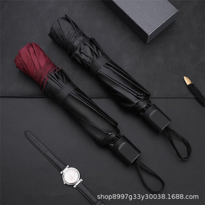 Parapluie pliant léger et compact, coupe-vent, imperméable, protection UV pour hommes et femmes, vente en gros de parapluies pour l'extérieur - Product Image 2