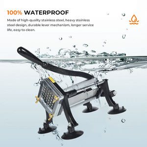 MOSEENER Accessoire de cuisine manuel Coupeur de fruits et légumes Trancheuse de pommes de terre chips et de frites Machine à fabriquer des frites utilisée pour les hôtels - Product Image 6