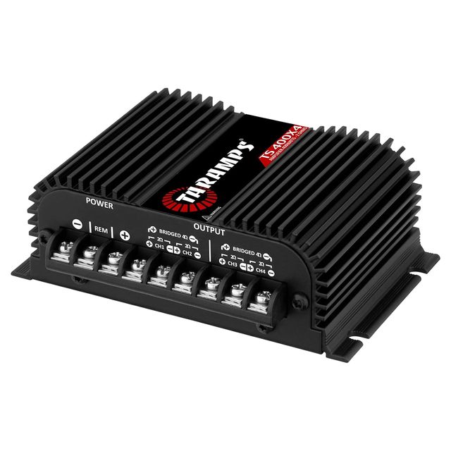 Taramps Ts 400x4 4 Channel Car Audio Amplifier 400 Watts Rms Full Range Class D Stereo Bridgeable