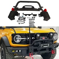 Kit de support de treuil en acier premium à fixer par boulons, robuste et renforcé, pour pare-chocs avant, compatible Bronco 2021-2025