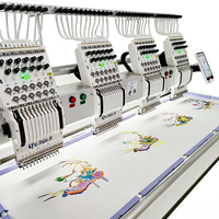 Nouvelle machine à broder industrielle à 4 têtes, de haute qualité, la plus vendue, pour usage domestique, automatique avec ordinateur Dahao A15 PRO
