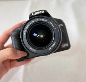 Appareil photo reflex numérique <span class=keywords><strong>EOS</strong></span> <span class=keywords><strong>450D</strong></span>/Rebel XSi avec objectif 18-55 mm, capteur CMOS, compatible carte SD, écran 2-3 pouces, appareil photo pas cher - Product Image 4