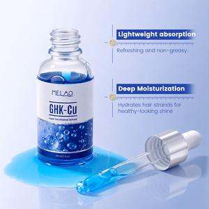 Sérum capillaire GHK-Cu AHK-Cu, prévention de la chute des cheveux, nutrition du cuir chevelu, réduit la chute, améliore l'élasticité des cheveux, sérum ahk-cu - Product Image 3