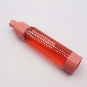Bouteille de pulvérisation sans <span class=keywords><strong>air</strong></span> transparente crème sérum cosmétique bouteilles de pompe sans <span class=keywords><strong>air</strong></span> bouteille de pompe de pulvérisation rose bouteille de lotion pour les mains de marque privée - Product Image 5
