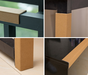<span class=keywords><strong>Protector</strong></span> <span class=keywords><strong>de</strong></span> Esquinas <span class=keywords><strong>de</strong></span> Papel Reforzado Impermeable en Forma <span class=keywords><strong>de</strong></span> L para Equipo Pesado, Hecho <span class=keywords><strong>de</strong></span> Cartón, Plástico y <span class=keywords><strong>Madera</strong></span> Duraderos - Product Image 5