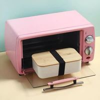 Bento — boîtes à Lunch en plastique avec couvercle en bambou, conteneurs alimentaires de Style japonais, Bento à 2 couches, ml