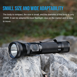 Lampe torche tactique 1800 Lumens TrustFire T15R Ultra puissante longue portée 310M étanche 18650 EDC lampe de randonnée portable - Product Image 3