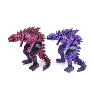 Dinosauro <span class=keywords><strong>Godzilla</strong></span> Muscoloso Stampato in 3D con Articolazioni Mobili in Materiale PLA, Adatto per Modelli Creativi e Regali per Uomini - Product Image 5