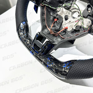 Volante de fibra de carbono para <span class=keywords><strong>Volkswagen</strong></span> VW Golf Mk6 Gti MK7 7,5 Mk6 Mk5 Mk4 GTI GTD R Polo GTI CC Passat Tiguan - Product Image 3